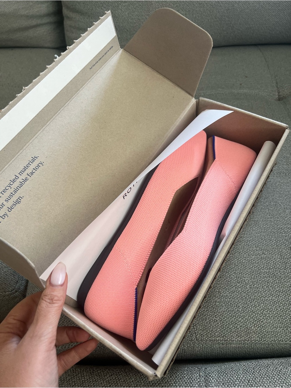 Rothy's Carnation Pink Point II Flats
Discontinued on Rothy’s website - Picture 5 of 5